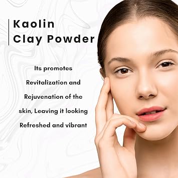 Kaolin Clay Powder 114 g for Face, Skin Care, Soap making | Natural, Chemical Free