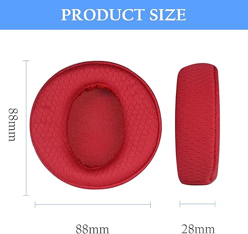 Miniatura 4 de Almohadillas de repuesto de ajuste rápido para Sony MDR-XB950BT XB950B1 XB950N1 XB950AP, auriculares inalámbricos Bluetooth para juegos,