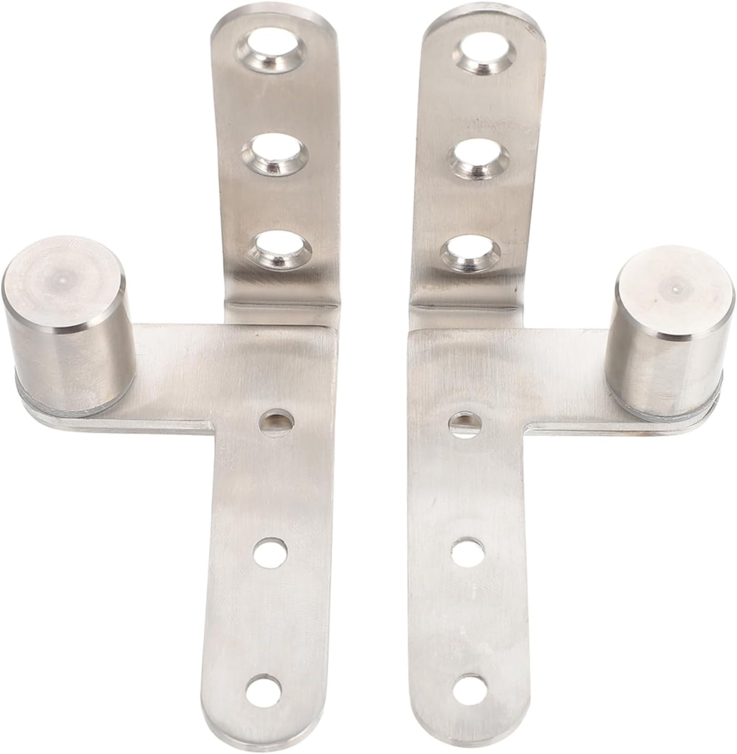 PRETYZOOM 6pcs Heavy Duty Concealed Door Hinge Pivot Hinges for Cupboards and Easy to Install for Smooth