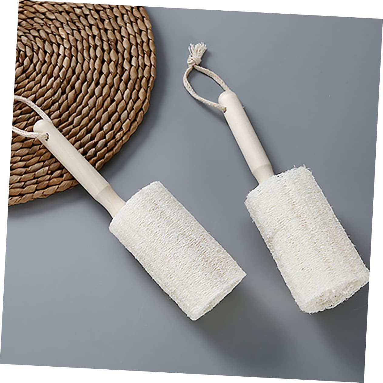 VALICLUD 3 Set Tazza Scrubber Cucina Pulizia Maniglia Becher Pennello A Manico Lungo Spazzola Per Bottiglie Bottiglia Detergente Per Bottiglie Di Legno 3 Pezzi * 3
