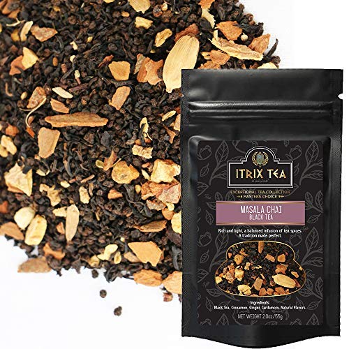 Masala Chai Tea Organic Loose Leaf Black Tea Blend 100