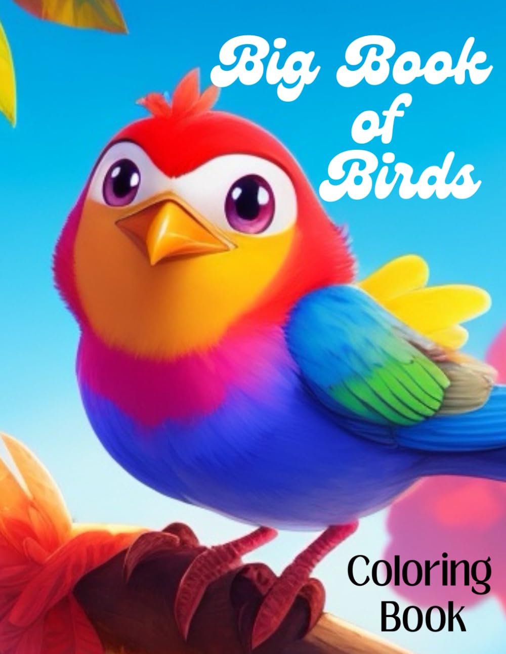 Big Book of Birds Coloring Book