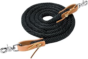 Weaver Leather Poly Roper Reins: Durable and Comfortable for Western Riding