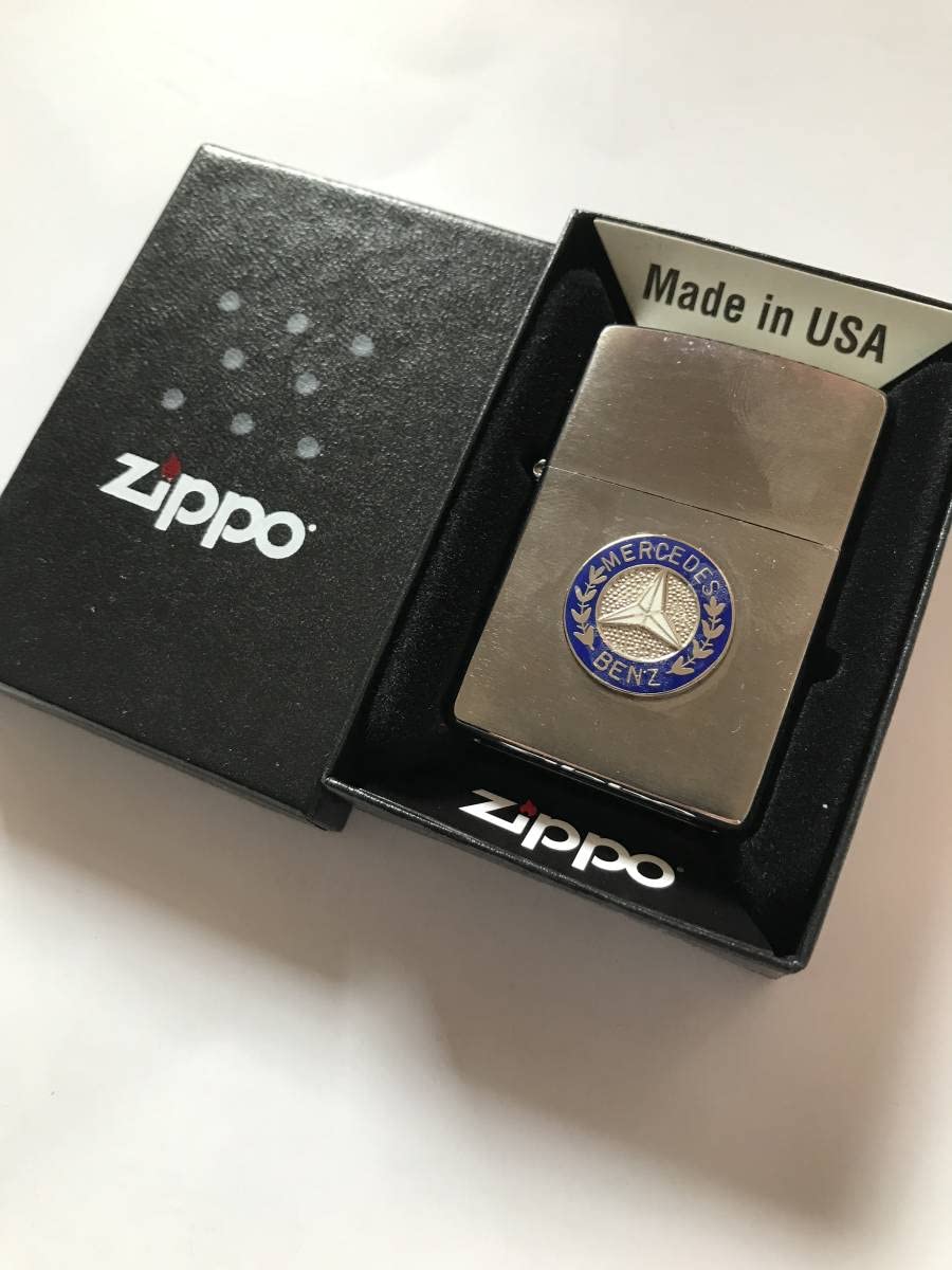 Amazon | メルセデスベンツ ZIPPO ／ジッポ―ライター／シルバー
