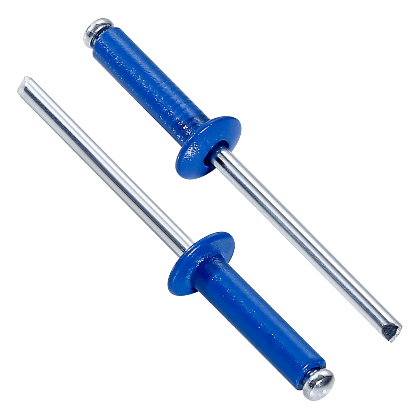 Wensilon (350 Pcs) 5/32"x1/2"Blue Aluminum blind pro Rivets,Blue Aluminum Grip and Mandrel
