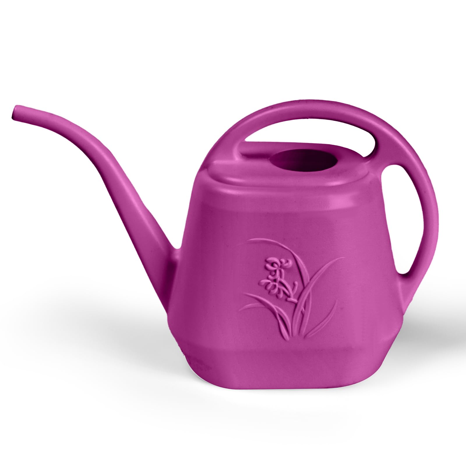 Plastic Watering Can - Rose Red - 1 Gallon