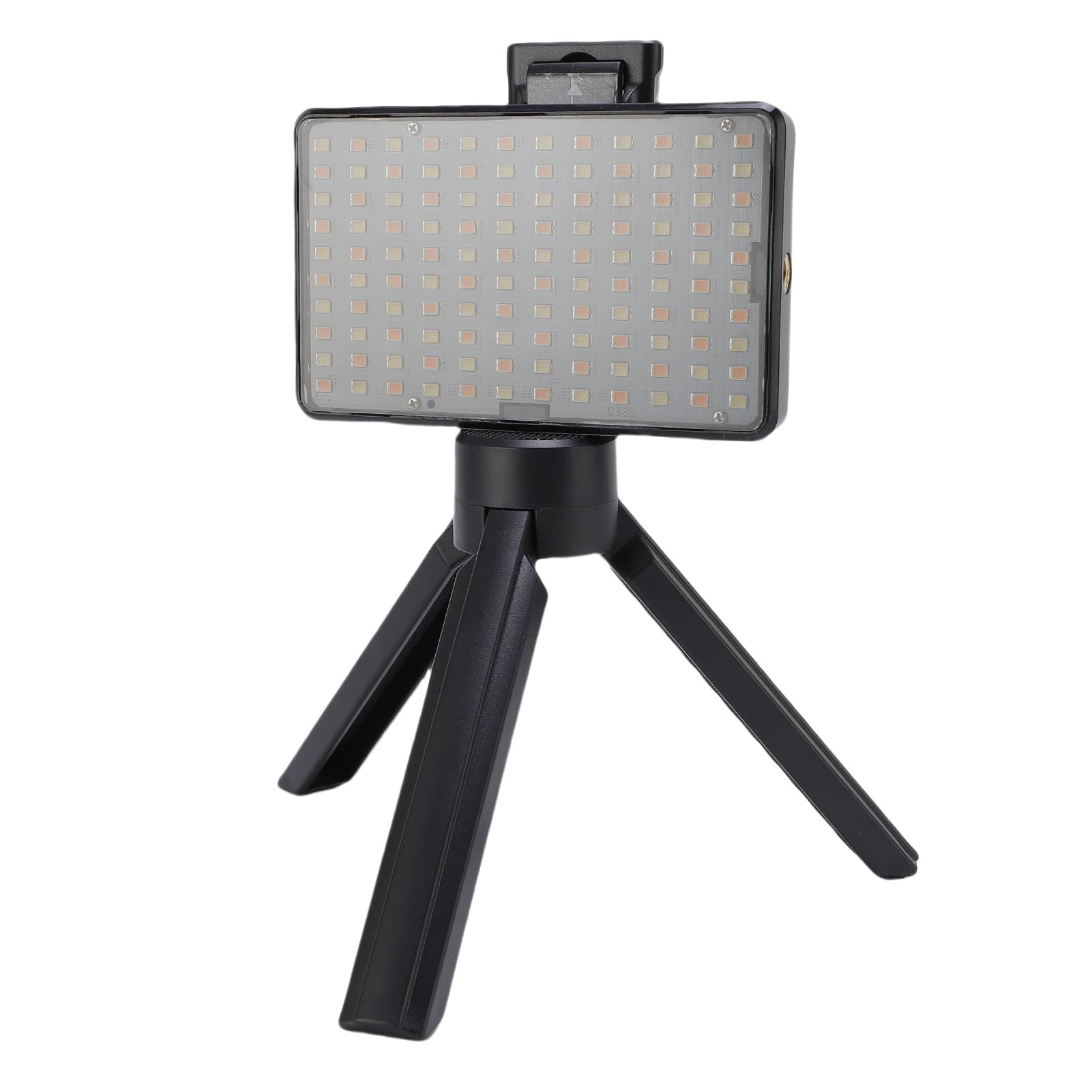 Photography Video Fill Light with Tripod and Phone Clip, 120° Wide Beam Angle Cell Phone Camera Fill Light with 2500K-9000K 120 LED Beads, for Live Streaming, Photography