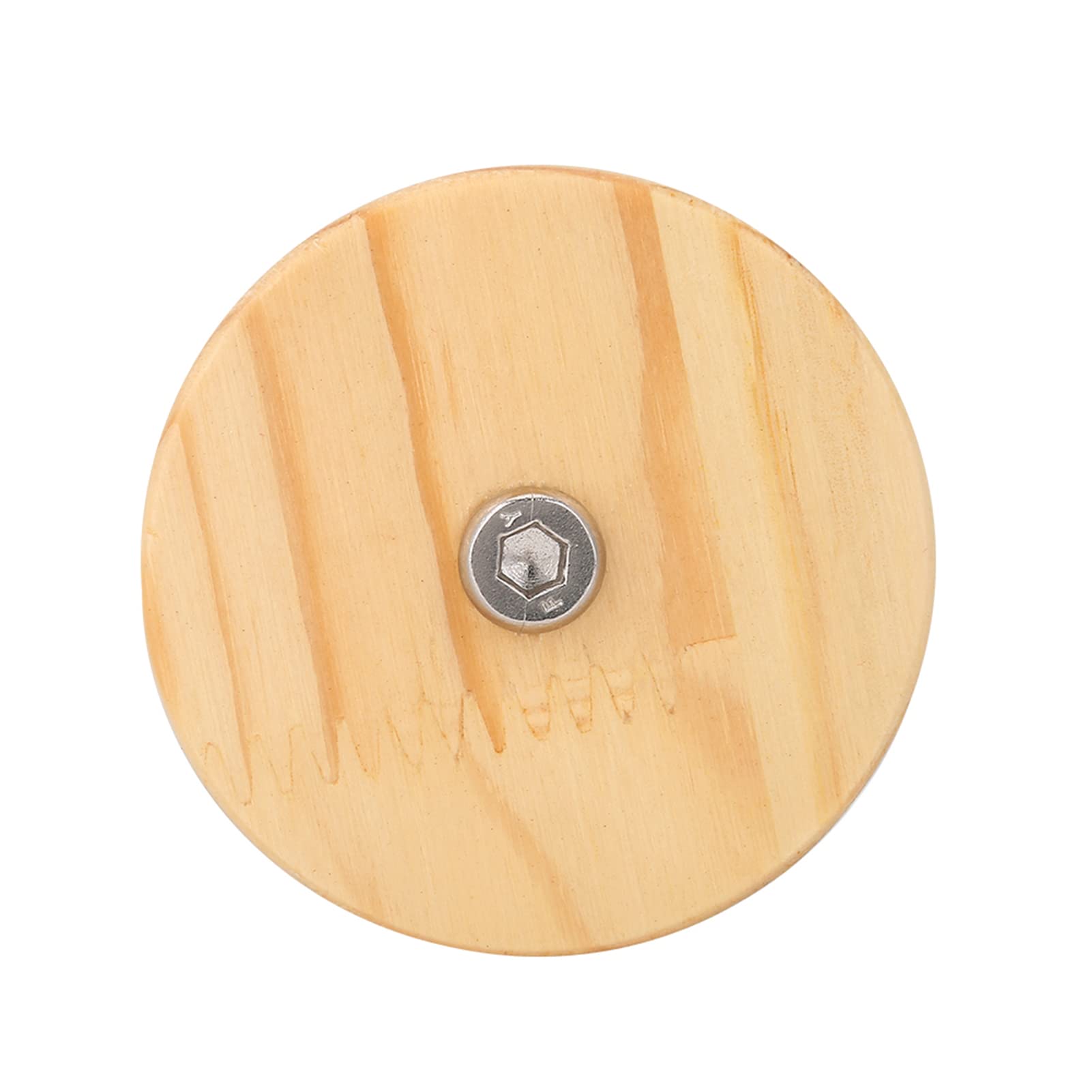 Cabasa de Madera Mini Cabasa Instrumento de Música Coctelera de Mano Instrumento de Percusión con Cuentas de Metal
