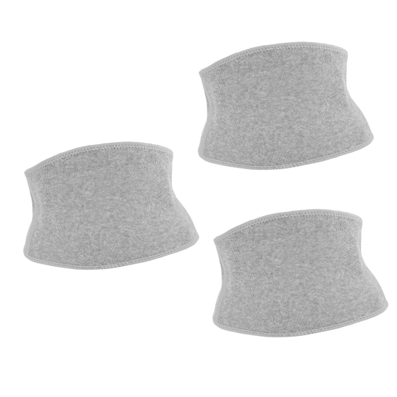 NOLITOY 3 Pcs Charcoal Waist Support Portable Lumbar Belt Lumbar Support Belt Unisex Waist Support Lumbar Brace Strap Practical Waist Pad Waist Warm Belt Creative Cotton Waist Brace
