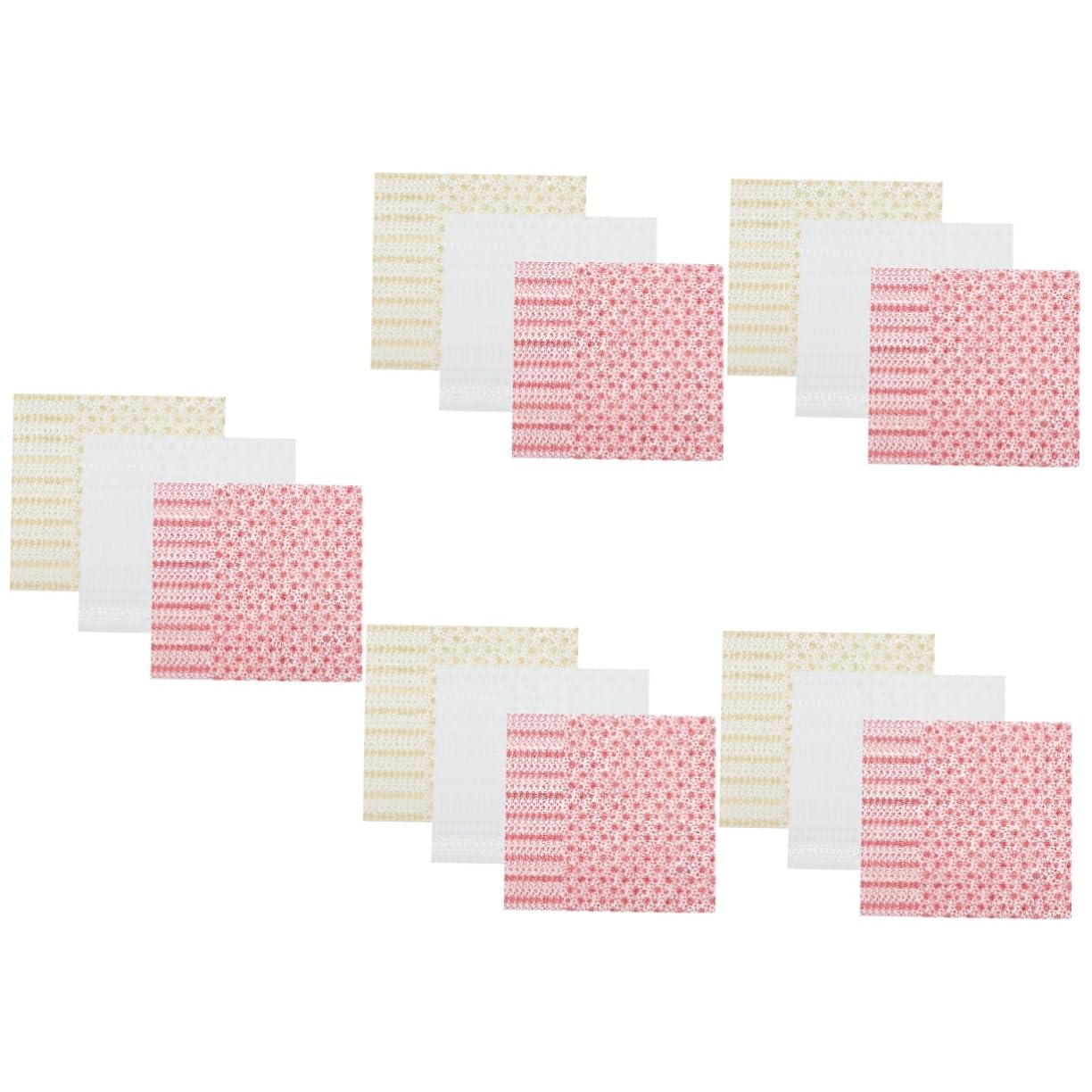 SEWACC 150hojas Papel De Navideño De Diseño De Para Decoración De Fiestas Envoltura De y Manualidades Paquete De