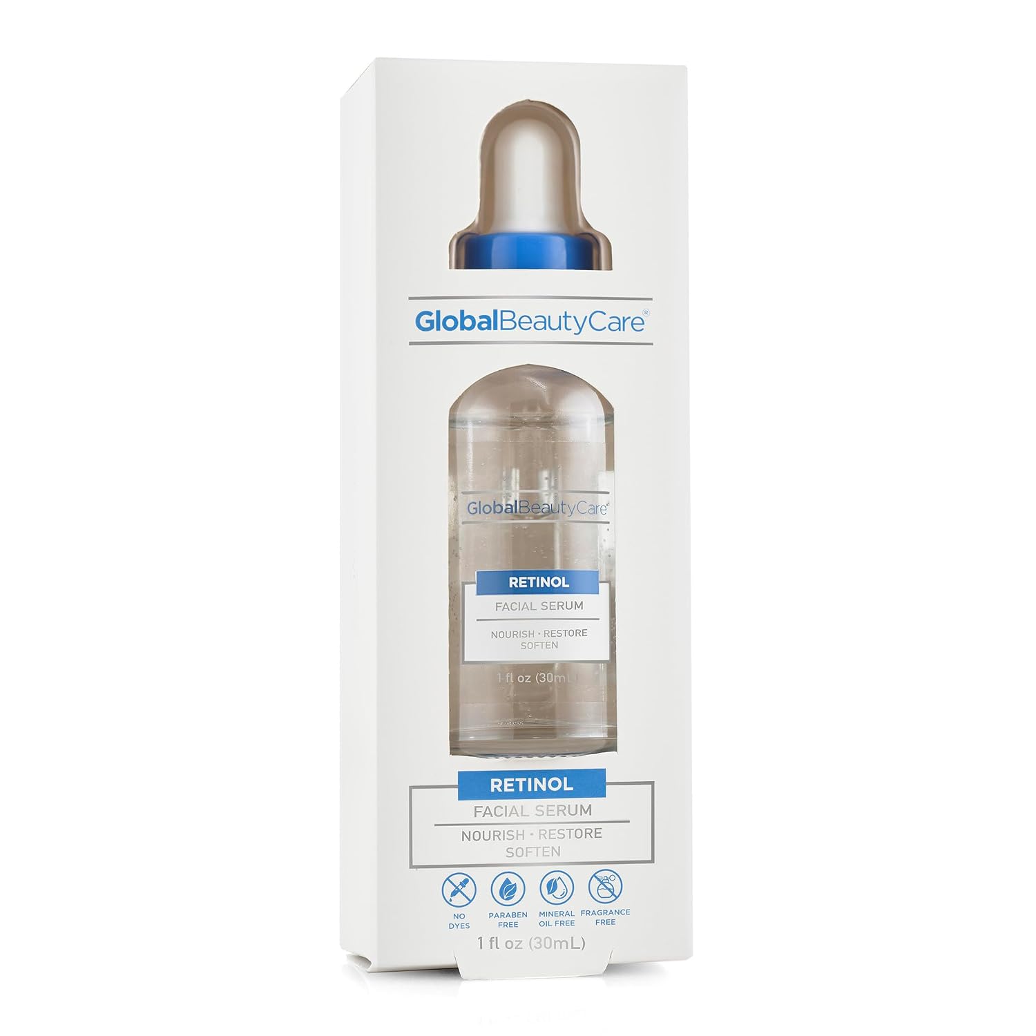 Global Beauty Care Retinol Facial Serum 1oz