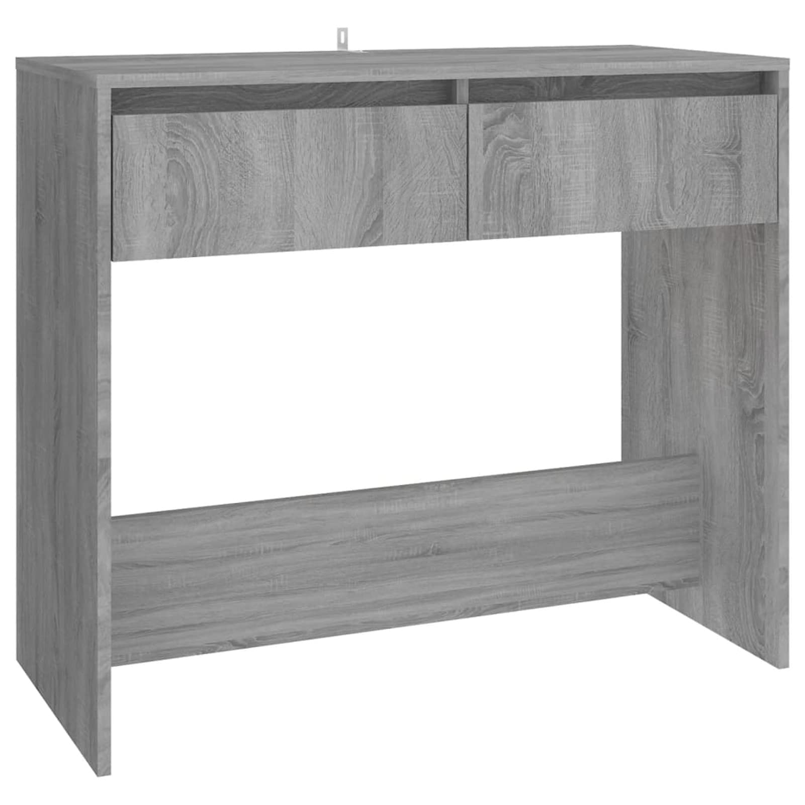 Homgoday Mesa Consola Madera de ingeniería Gris Sonoma 89x41x76,5 cm Mesas auxiliares de salón,Mesa Consola Recibidor Mueble de Entrada Estrecha Clásica
