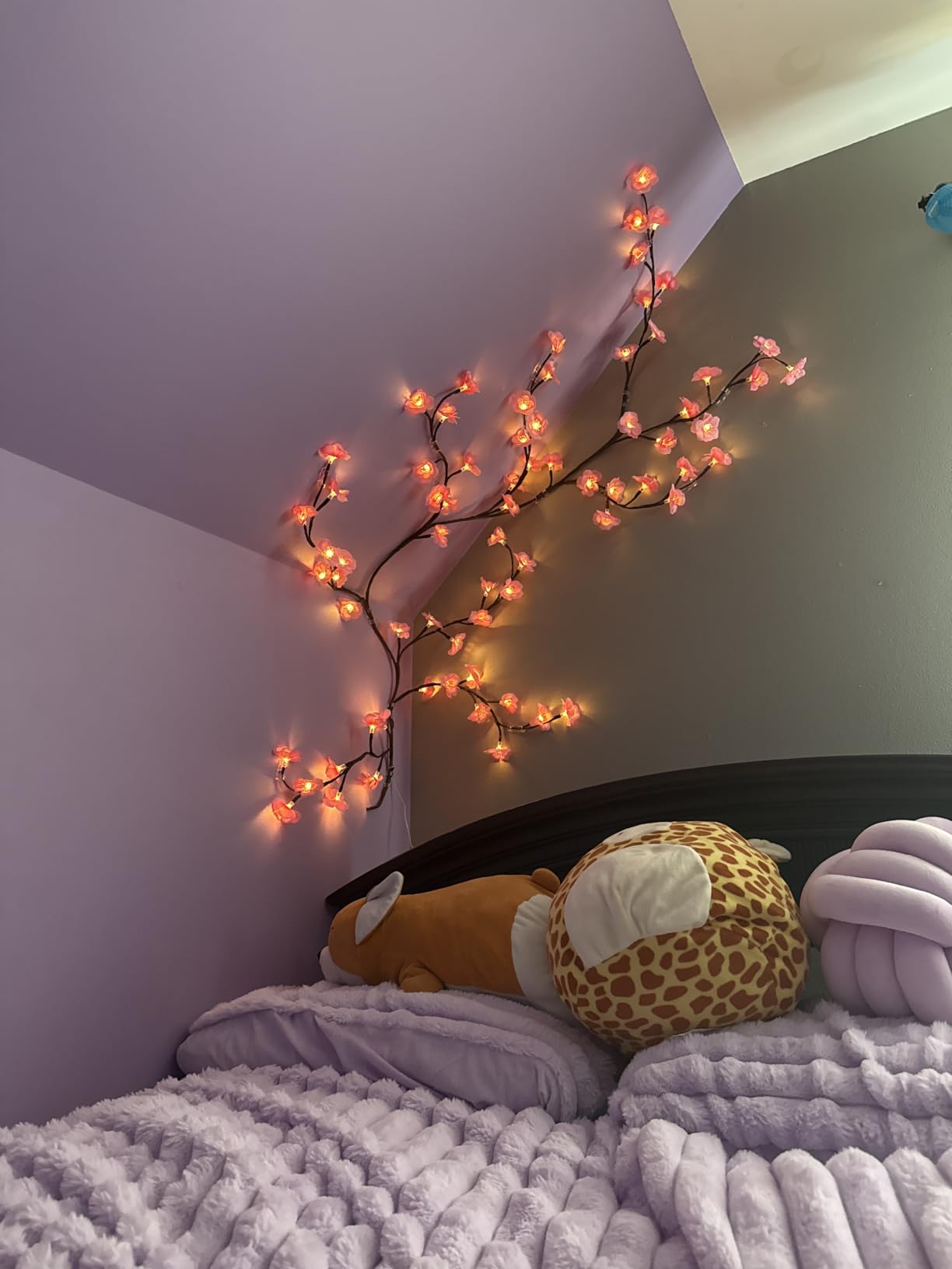 96-LED Cherry Blossom Wisteria String Lights photo review