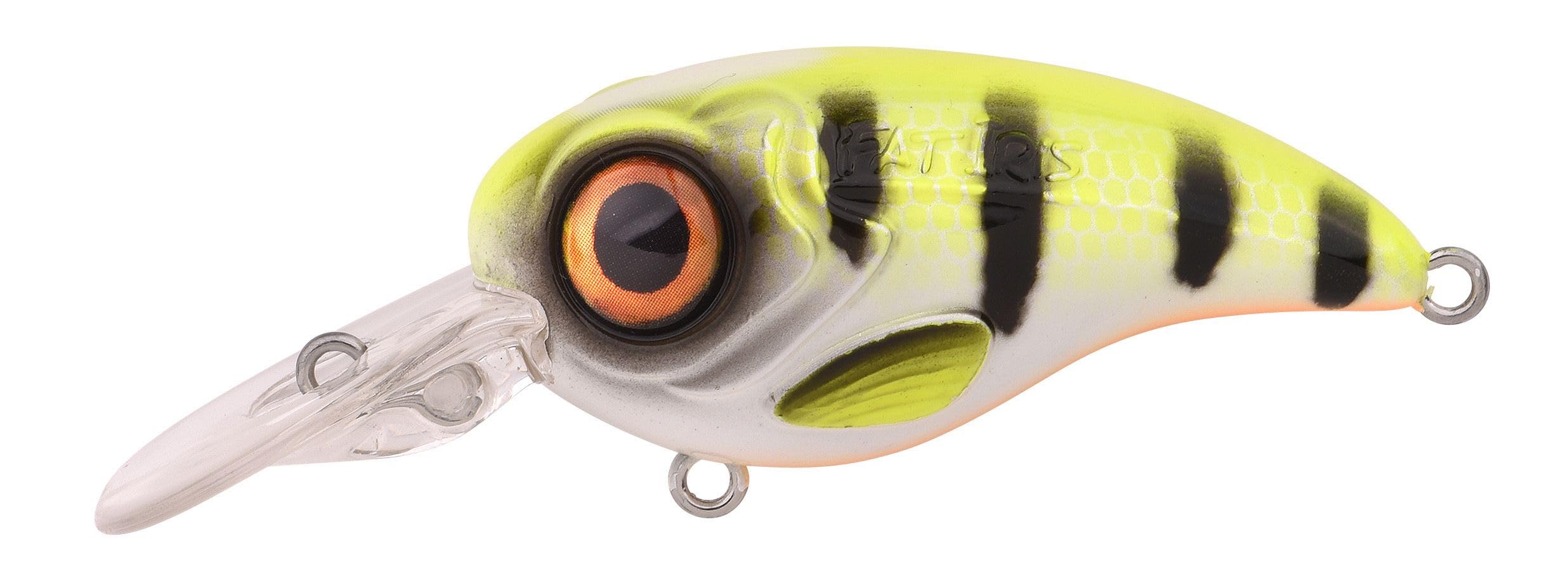 Spro Fat Iris 80 Crank CR Wobbler 8,0cm - 40g - Slow Floating (Hot Perch)