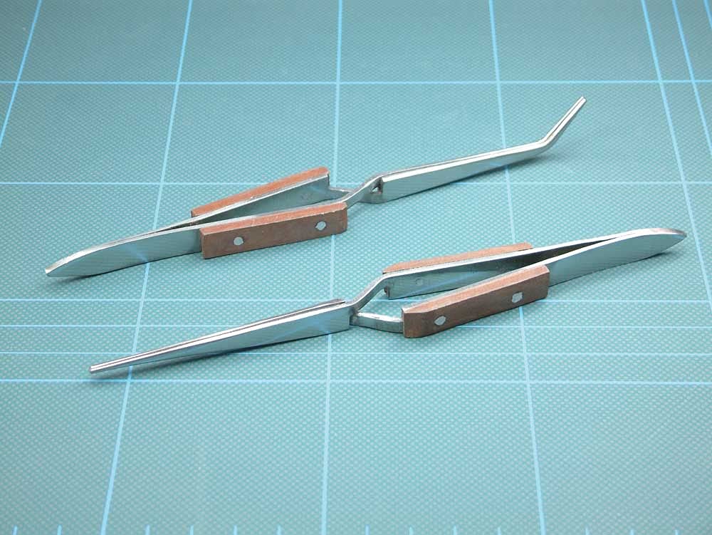 Expo Tools 79020 Self Closing Tweezer Straight Insulated Handles - 6.5 inch
