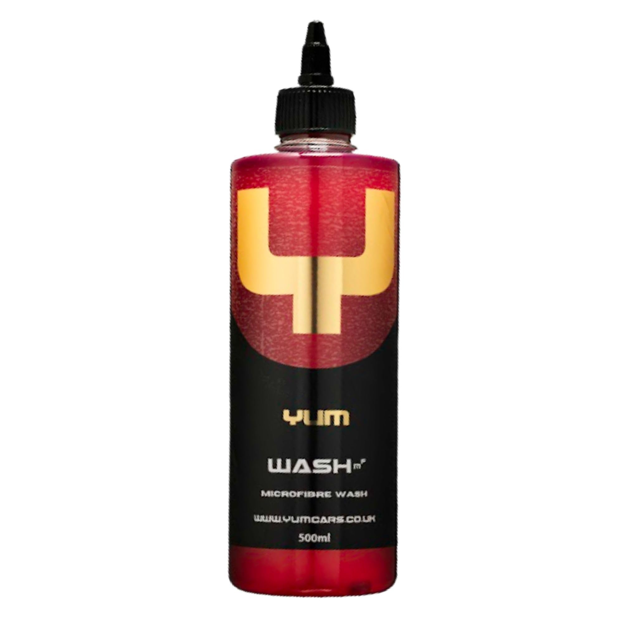 Yum Wash MF Microfibre Cleaner & Reviver – Deep‑Clean Formula to Restore Softness & Brightness to Microfibre Towels – Removes Waxes, Sealants &