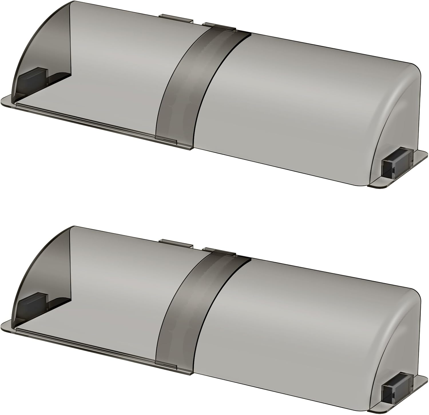 CH24globall Upgrade Clear Adjustable Air Vent Deflector for Vents, Heat and Air