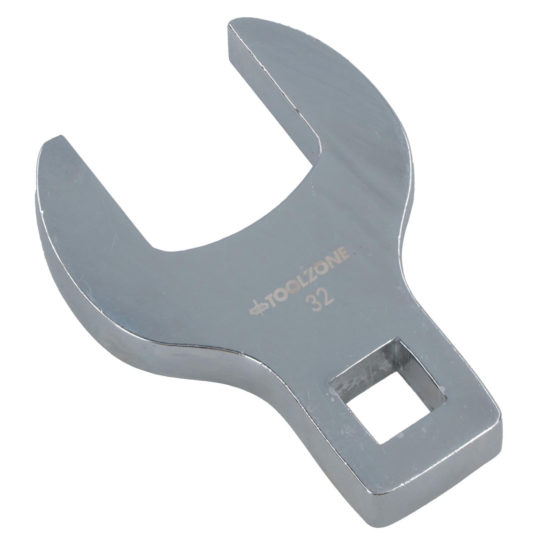 Ab Tools Chrome 32Mm Crowfoot Wrench 1/2" Drive Crows Feet Spanner For Torque Wrenches