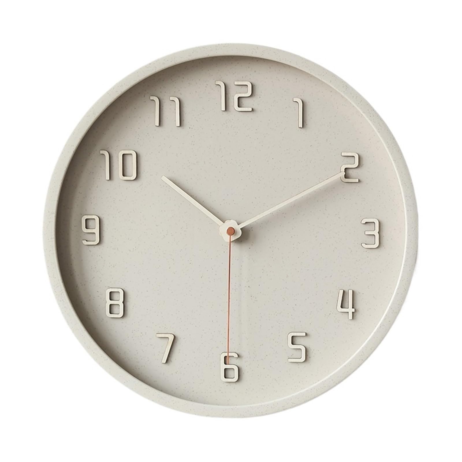 Horloge murale pour usage domestique à quartz pour décor de salon chaleureux