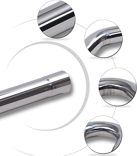 Miniatura 2 de 8SC82 Tubo de escape de mandril personalizado de 3 pulgadas, tubo recto de 48 pulgadas, tubo de 3 pulgadas de diámetro exterior, tubo de flexión de