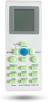 YKR-P/001E Replacement AC Remote Control for AUX YKRP/002E YKR-P/002E YKR-P/003E ASW-H12A2INV
