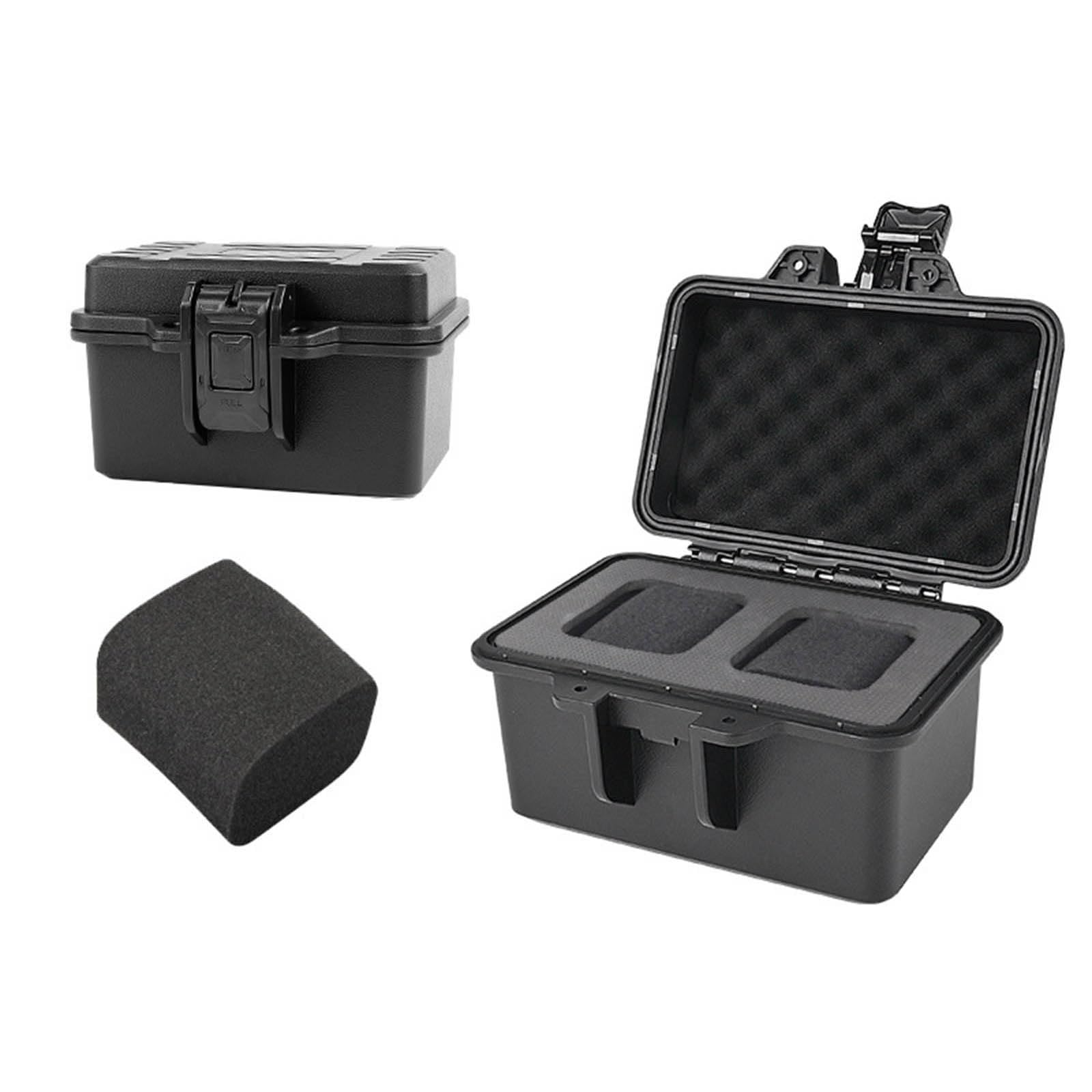 Aurgiarme Scatola per orologi portatile 2/8/12/20 slot per visualizzazione orologi custodia antiurto valigia accessori impermeabili