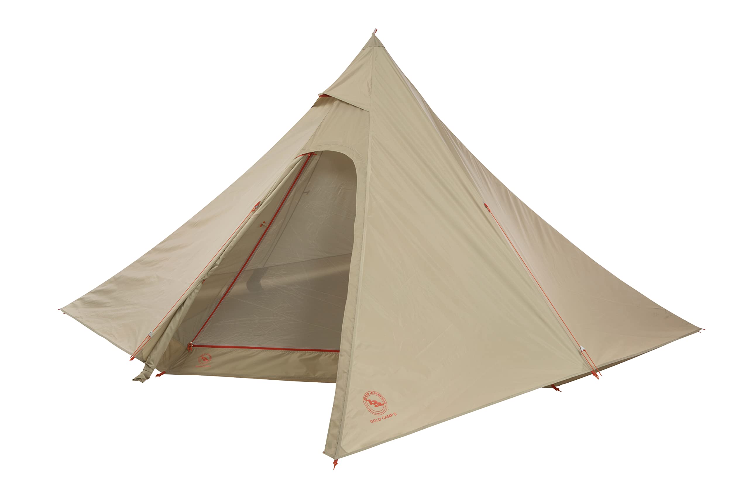 【美品】BIG AGNES　GOLD CAMP5＆メッシュインナー　ワンポール Amazon.com : Big Agnes, Gold Camp Mesh Inner, Safari/Gray, 5