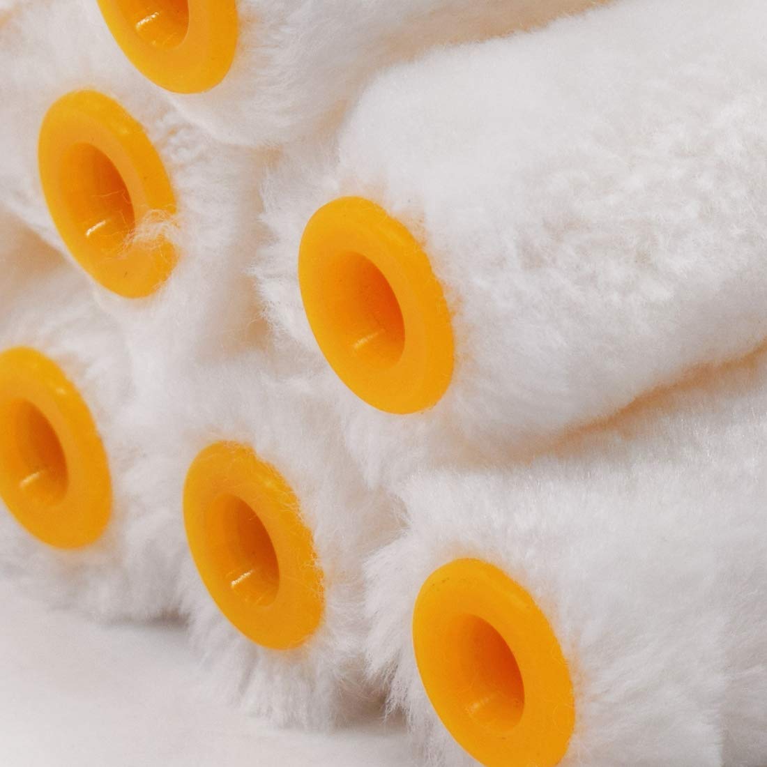 Lot De 10pcs Mini Mousse Peinture Manches à Rouleaux De Peinture Décor