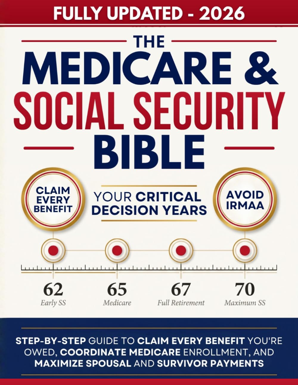 The Medicare and Social Security Bible: Step-by-Step Guide to Claim Every Benefit You're Owed, Coordinate Medicare Enrollment, Avoid IRMAA Penalties, ... Payments — Plus the Fairness Act Changes