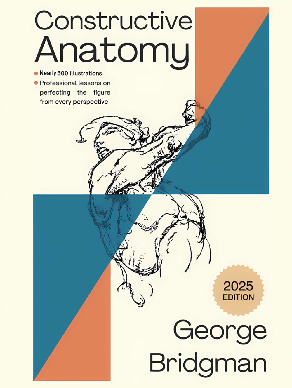 Constructive Anatomy: With Nearly 500 Illustrations (Large Print)
