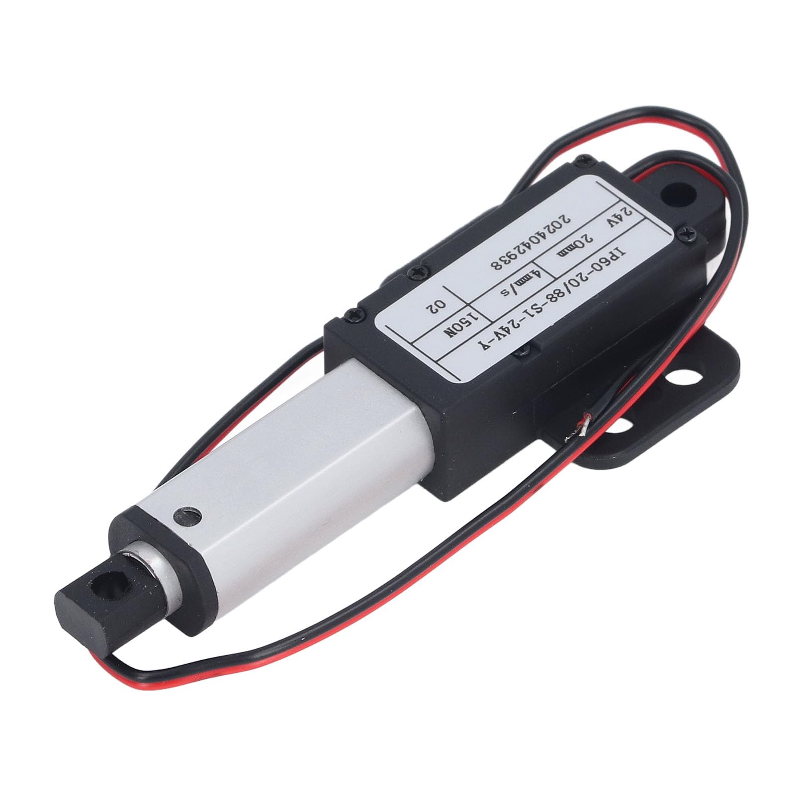 Attuatore Lineare Elettrico Ad Alta Sicurezza Corsa 20 Mm Velocità 4 Mm/s Spinta 150 N Mini Attuatore Lineare Retrattile Automatico Industriale Medico