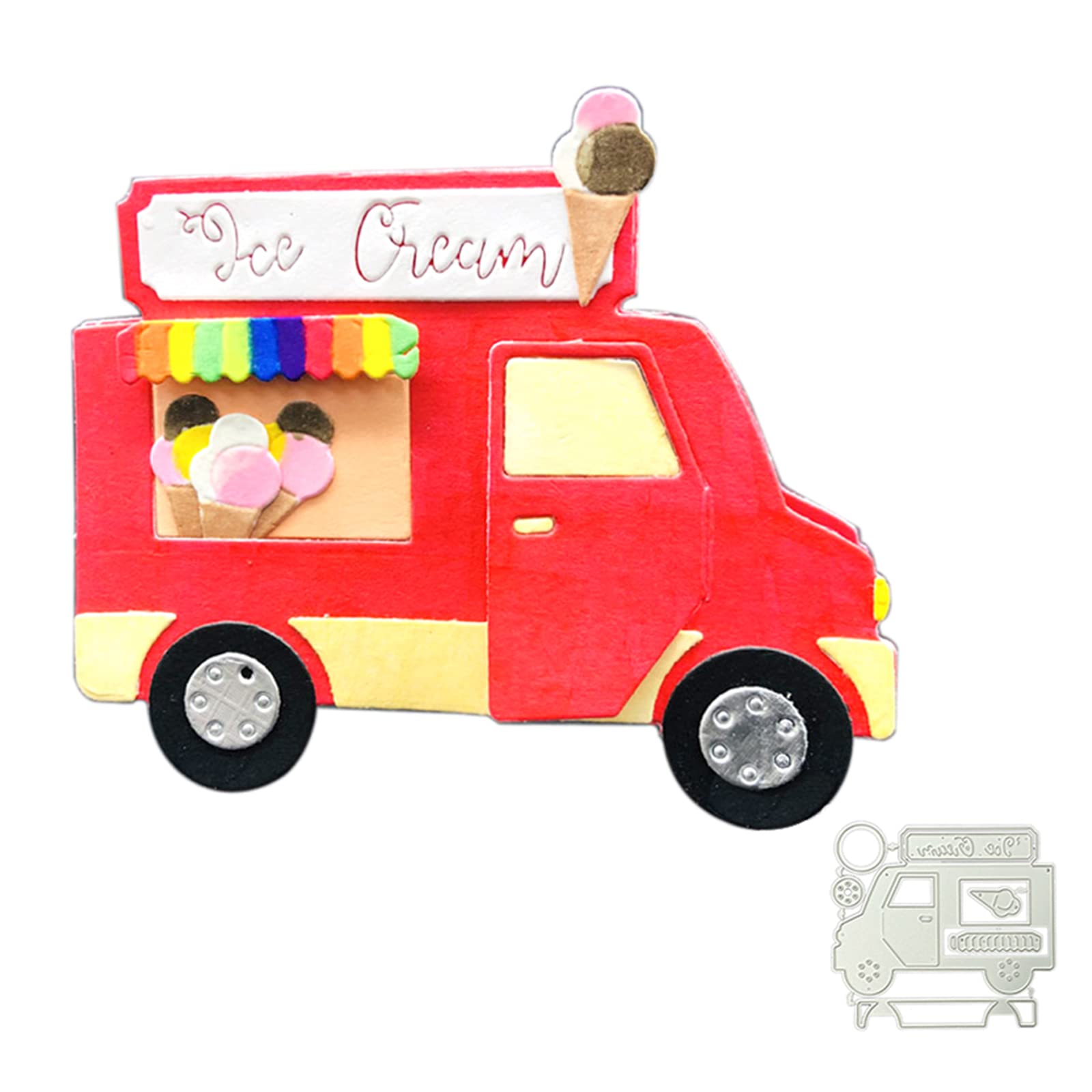 Cartelle Goffratura 3D - Stampi Per Scrapbooking E Biglietti Fai