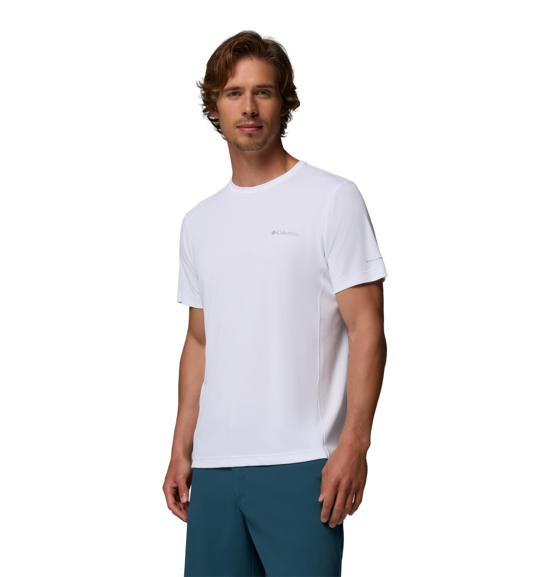 Columbia Zero Rules Light Short Sleeve Crew, T-Shirt Sport Technique À Manches Courtes pour Homme