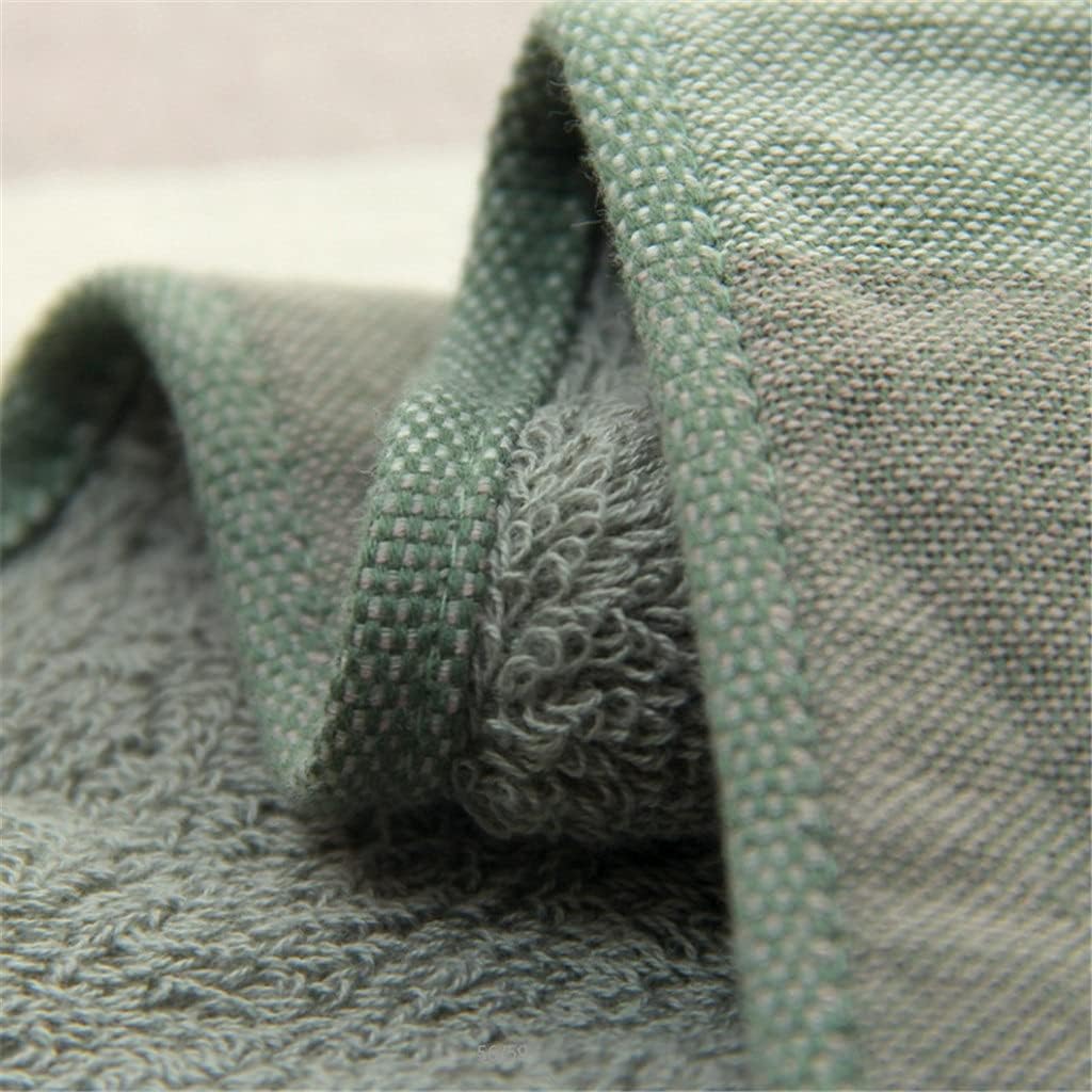 Cotton Fashion Towel Soft Hand Washing Plaid Cotton Gauze Towel Gift Face Towel(E)