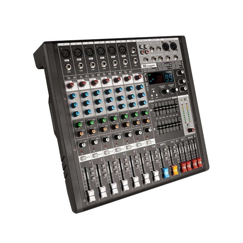 その他 yuf Amazon.com: Yamnweo EX-8 Dual Band Professional 8-Channel Audio