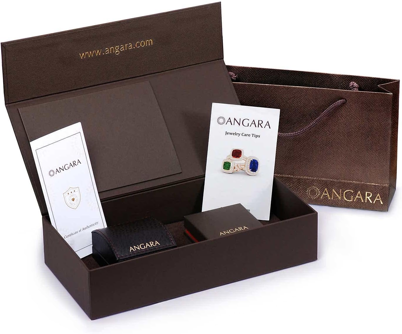 ANGARA Natural Peridot Earrings for Women | Pear-Shaped Peridot Drop Earrings with Diamond Halo in 14K Solid Gold/Platinum | August Birthday, Anniversary, Gemstone Jewellery Gift - Image 4