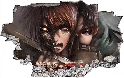 Amazon Co Jp 3d 个性attack On Titan 進撃の巨人 进击的巨人墙贴粘性塑料防水卧室装饰墙贴自粘特大装饰壁画 1x80cm E 80 1cm Diy 工具 ガーデン Amazon Co Jp 3d 个性attack On Titan 進撃の巨人 进击的巨人墙贴粘性塑料防水卧室装饰墙贴自粘特大装饰壁画 1x80cm E 80 1cm Diy 工具 ガーデン
