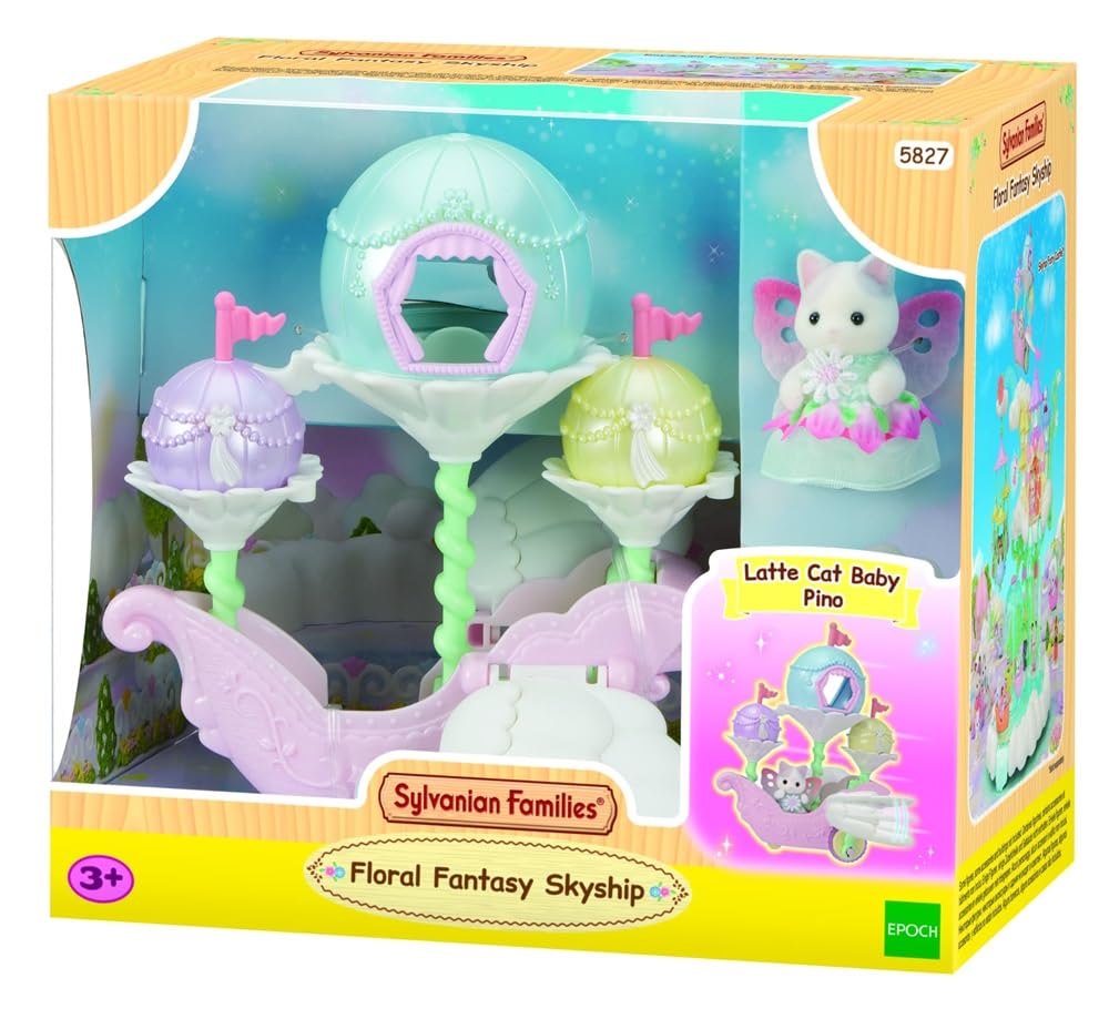 EPOCH Sylvanian Families 5827 Floral Flying Ship