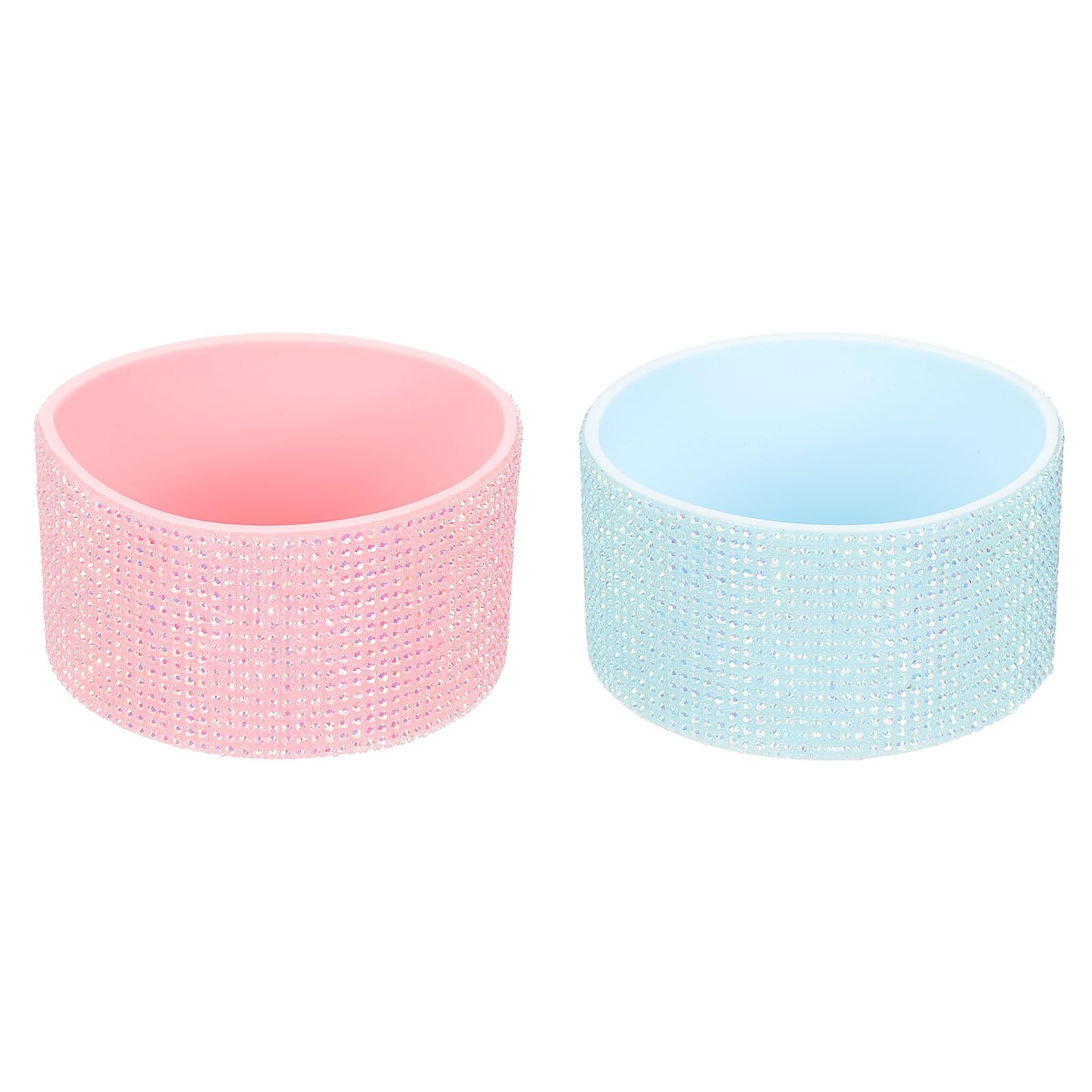 Protege tu termo Stanley de golpes con la bota de silicona brillante PATIKIL rosa