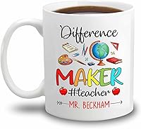 Vista 19 de Teachers Plant Seeds That Grow Forever - Taza de té de cerámica blanca de 11 onzas, 15 onzas, taza de café personalizada de agradecimiento al