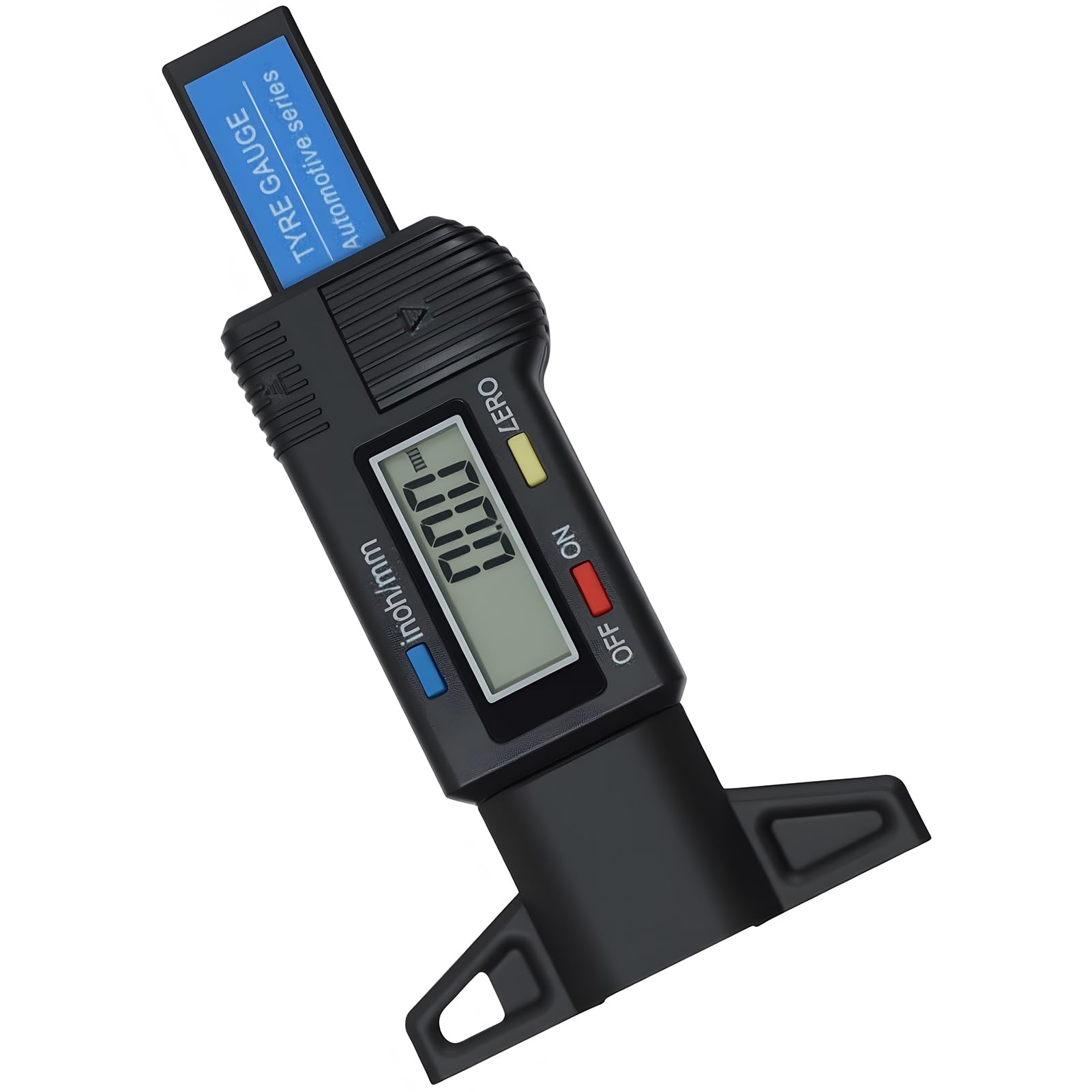 Misuratore Di Profondità Digitale Per Pneumatici, Battistrada Con Grande Display LCD, In Pollici/Mm, Tester Di Profondità Per Auto, Moto, Camion