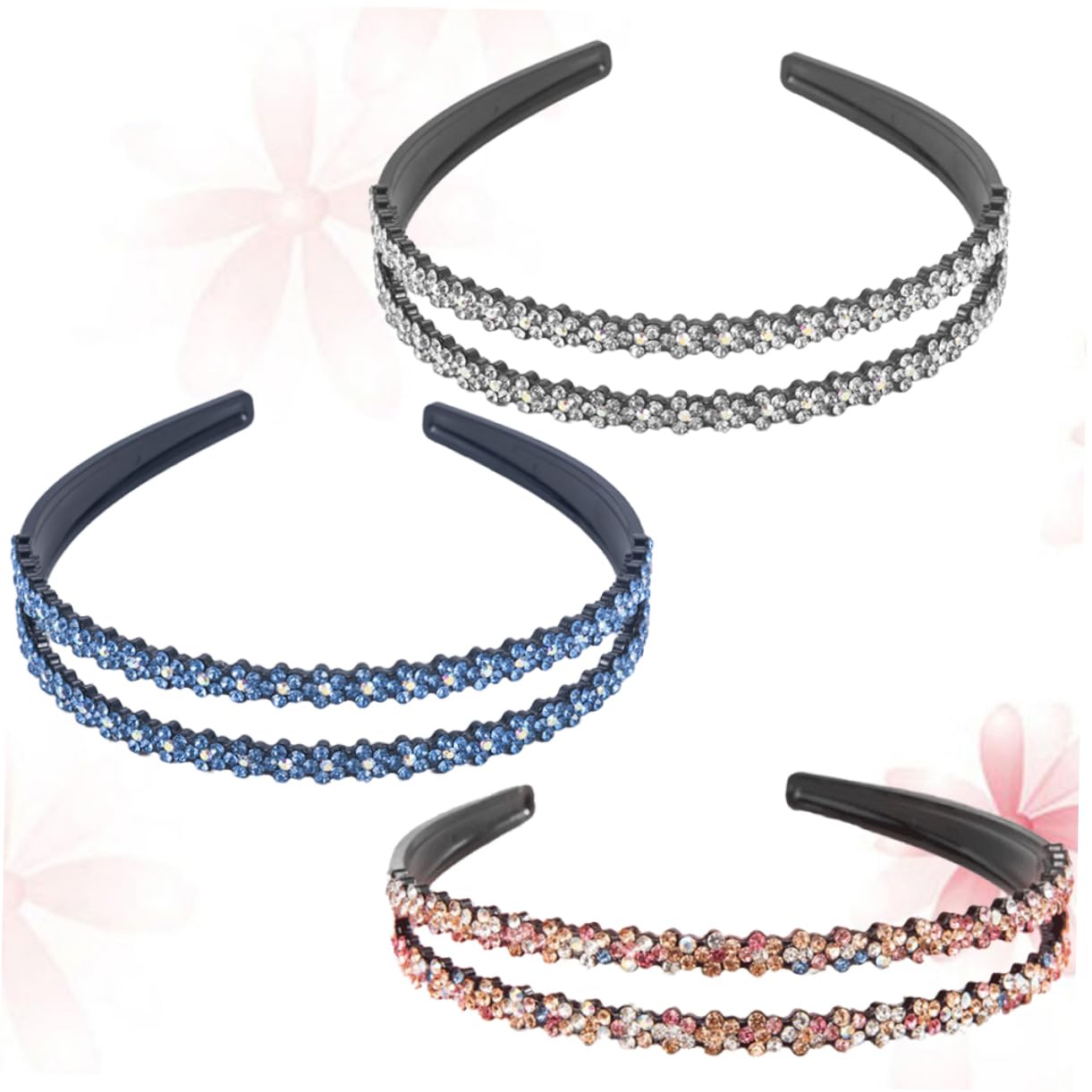 Beavorty 9 Pezzi Fasce Pettini Per Le Donne Donne Modo Della Fascia Del Per Sposa Fascia Hairband Dei Ragazza Per