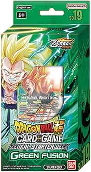 Amazon.com: Dragon Ball Super TCG 19 SD19 Green Fusion Starter
