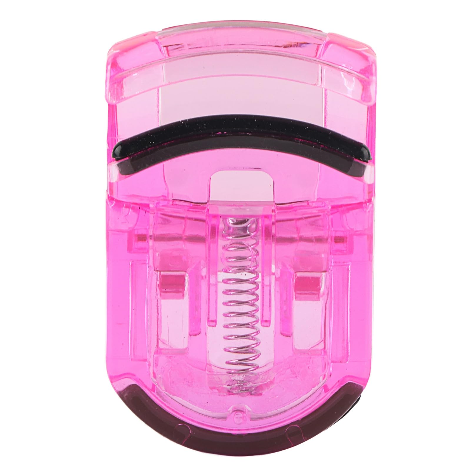 Jurupi Mini Clamp/Holder per Bigodino per Ciglia Portatile con Calittini Ciglia in Gomma Clamp/Holder Cosmetici di Cosmetica Rosa (Rosa)