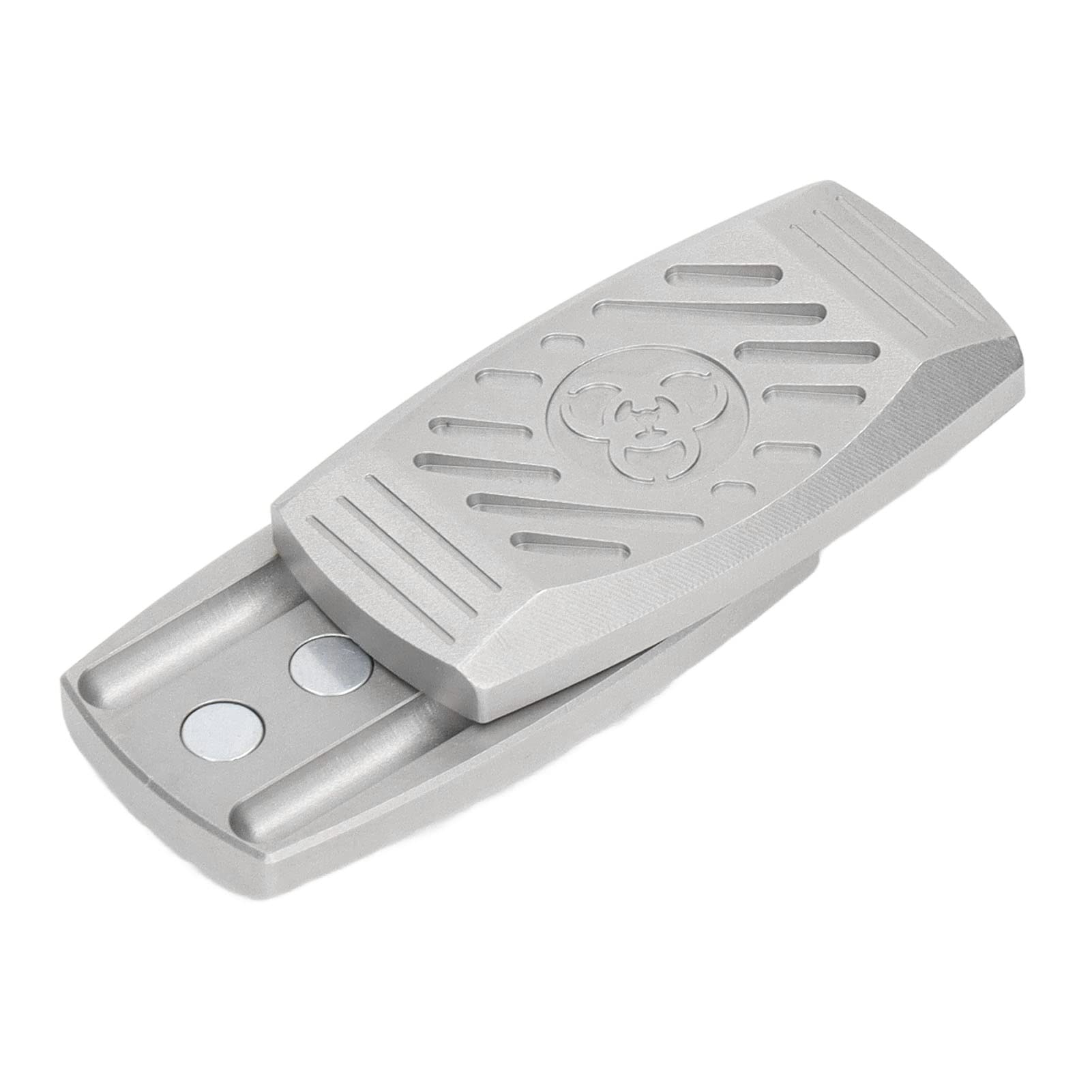 Magnetic Fidget Slider, Stainless Steel Fidget Slider Toy, ADHD Hand Spinner, Rotate Slider EDC Adult Metal Fidget Toys, Anxiety Stress Relief Toy for Office Workers Toys Gifts