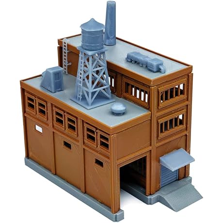 Z Scale Outland Z Scale Large Factory1:220 Model Building Kits