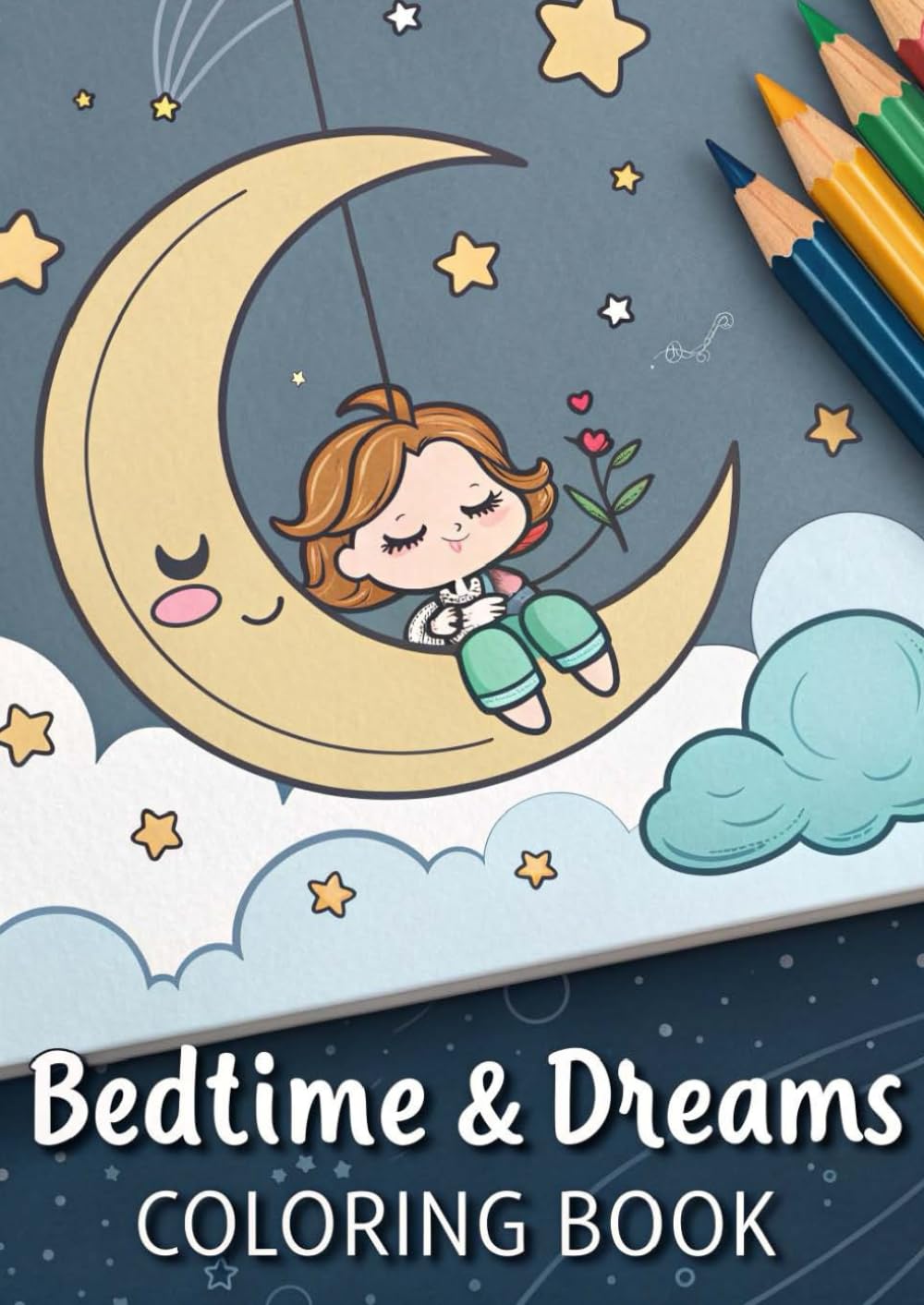 Bedtime Routine Coloring Book for Kids: Fun Sleeping, Pajamas, Story Time & Good Night Coloring Pages for Children Ages 3–12