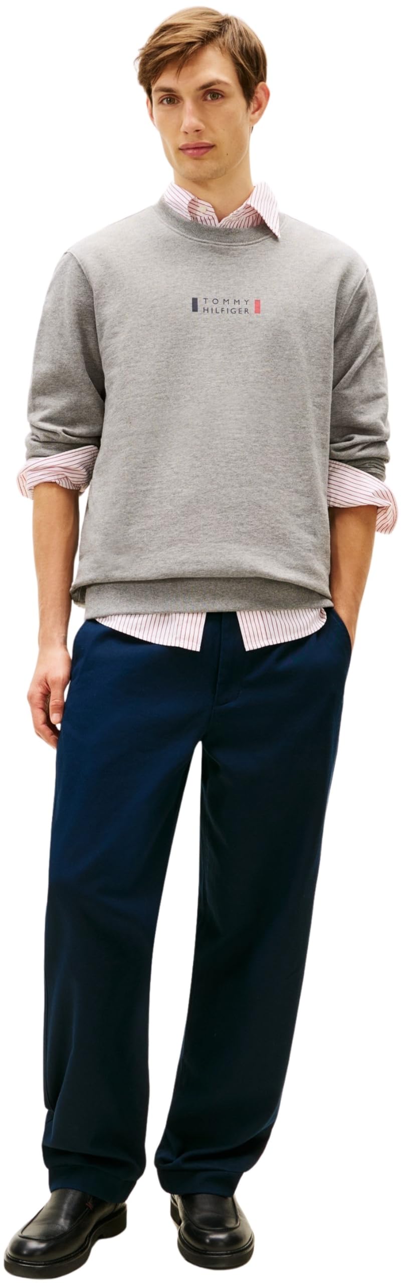 Tommy Hilfiger Bluza z kapturem Mężczyźni Brand Love Sweatshirt Mw0mw41428