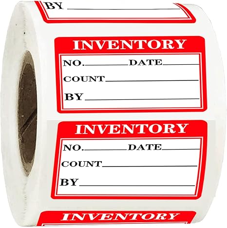 Amazon.com : Inventory Labels Inventory Organizer Stickers 2 x 3 Inch ...