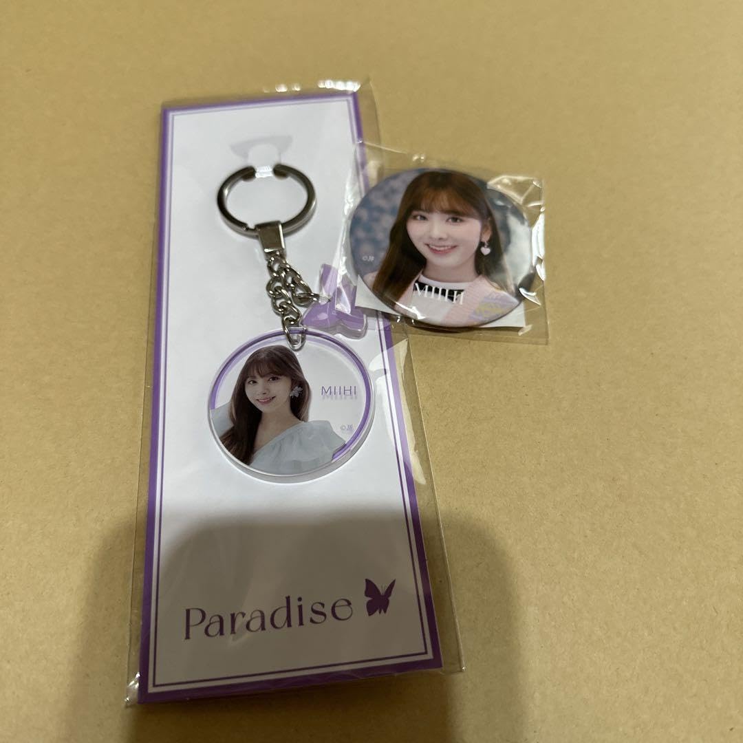 NiziU Paradiseアクリルフォトキーホルダー ミイヒ